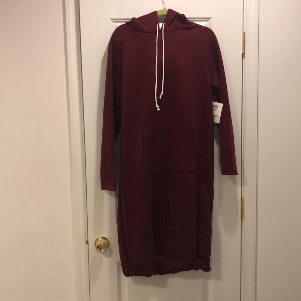 Sweatshirt bubble dress
